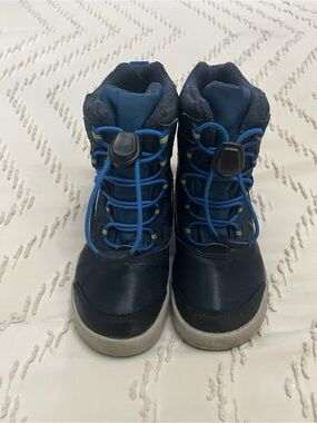 Merrell Kids Winter Boots Navy Blue Waterproof - US 11M